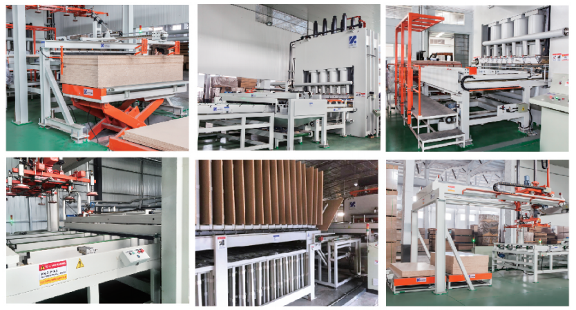 Short cycle press line