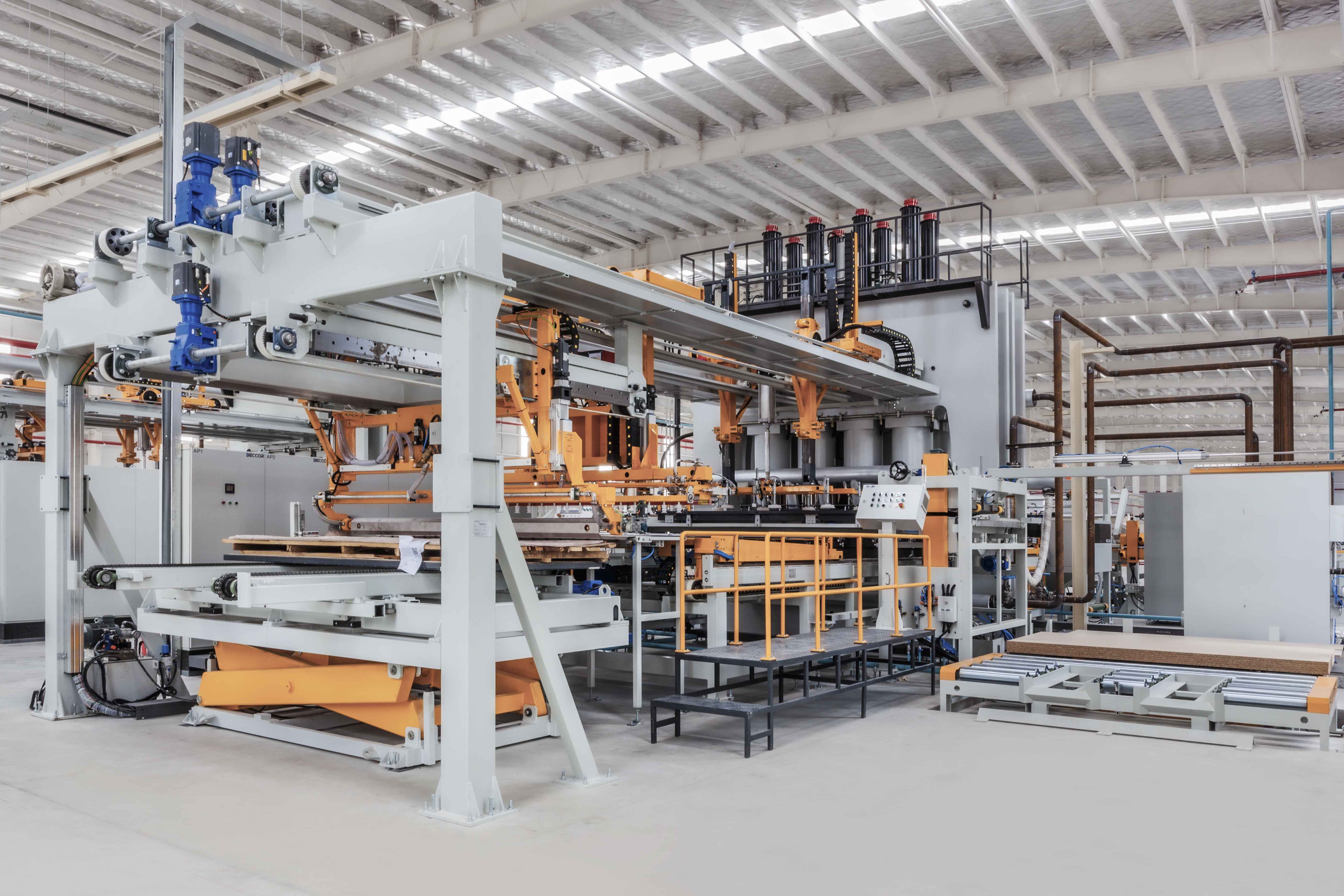 melamine laminate hot press machine