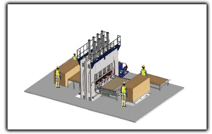 short cycle press line