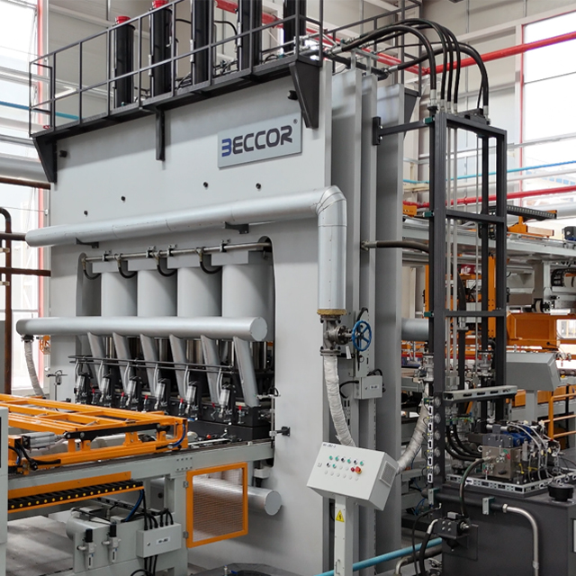 High Quality Short Cycle Hot Press Line the Core Driver of Efficient Production Line