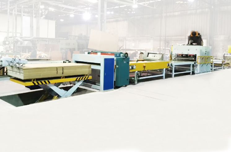 veneer lamination line