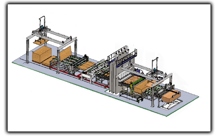 short cycle press line
