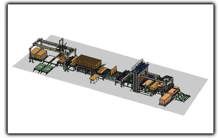 short cycle press line