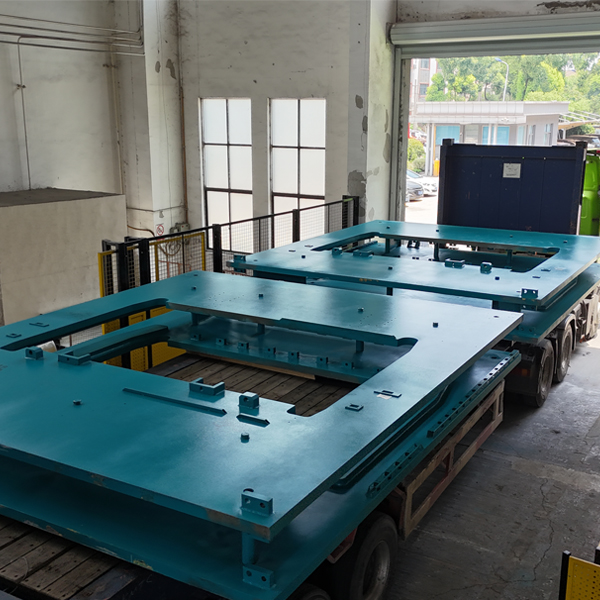 Second Batch of Short Cycle Hot Press Line Shipped From Vietnam Factory 