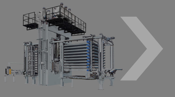 film faced plywood press machine