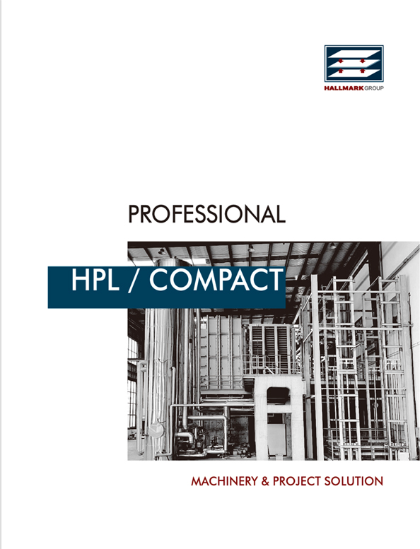 Linha de produ&ccedil;&atilde;o HPL