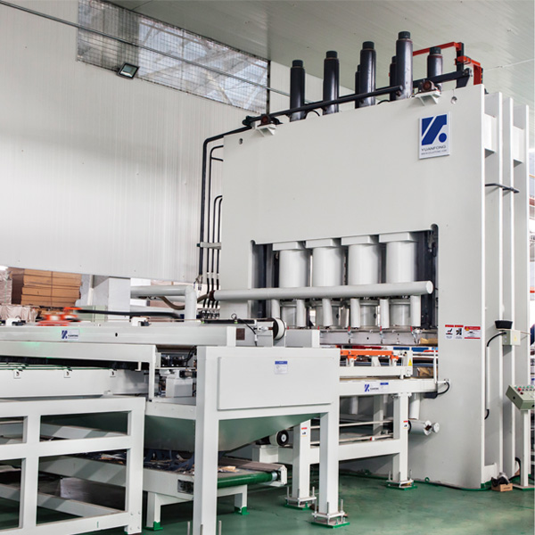 HKT melamine laminate hot press machine