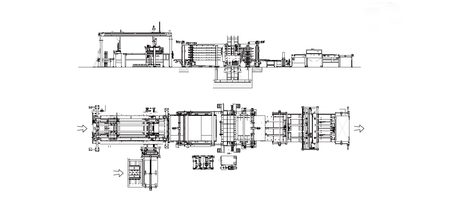 film faced plywood press machine