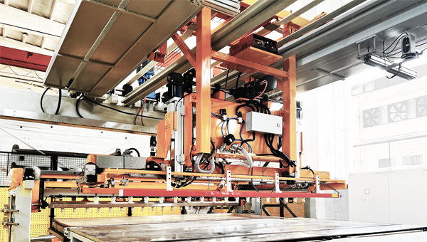 melamine laminate hot press machine