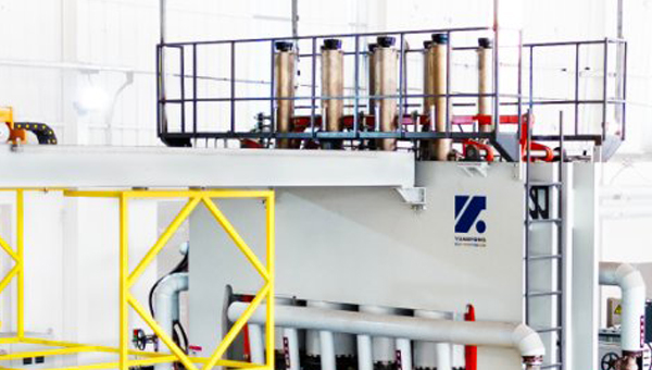 melamine laminate hot press machine