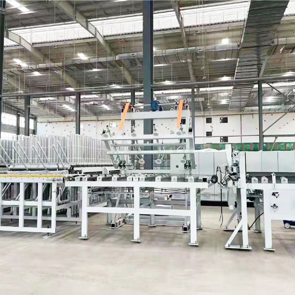 KT short cycle hot press line